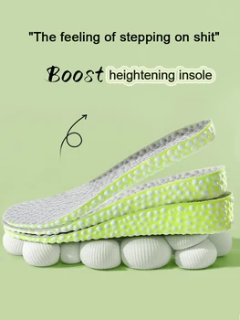 1,5-3,5 cm Invizibil Înălțime Crește Tălpi Pernă din Spumă cu Memorie Pantofi Unic Pad Respirabil, Confortabil pentru Barbati Femei Picior Introduce
