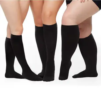 2 buc de Compresie Sosete pentru Barbati Femei 20-30mmHg cu Compresie progresivă Sockings Shin Atelă Varice Vițel Durere Oboseala Relief