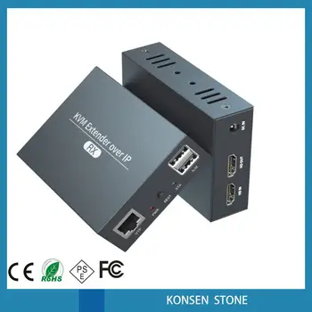 200M KVM Extender HDMI Over IP HDMI USB Extender prin cat6 Rj45 Rețea Ethernet, HDMI, USB Over UTP/STP Suport Mouse USB Keyboard