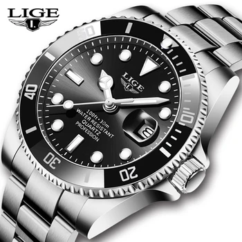 2022 LIGE Top Brand de Lux, Ceasuri Sport Barbati Cuarț Ceas de mână Ceas de Moda pentru Bărbați 30ATM Impermeabil Data Ceas Relogio Masculino