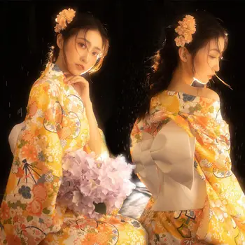 22 Stiluri Kimono pentru Femei, Kimono Traditional Japonez Cosplay Rochie Geisha Yukata Vara Halat Femme Fotografie Haine