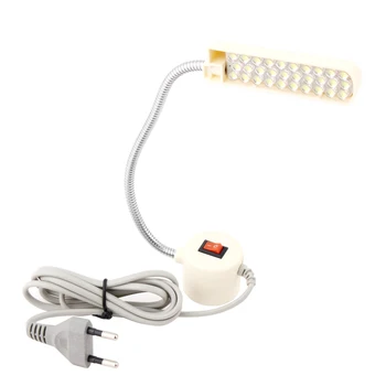 2W 30LED Lampă cu LED-uri Pentru Masina de Cusut Portabila de Lumina Magnetic de Bază de Montaj Gooseneck Lampa Pentru Masina de Cusut de Iluminat SUA/UE Plug