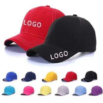 Adult casual bumbac sepci de baseball logo-ul Personalizat solid reglabil șapcă de camionagiu Sport șapcă cu logo-ul Pirnt broderie capota