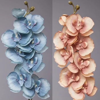 Artificiale Flori Phalaenopsis Non-țesute Flori False în stil European Moale-ambalate Phalaenopsis Masă de Flori en-Gros și cu Amănuntul
