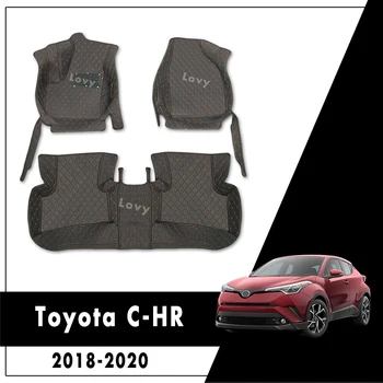 Auto Covorase Pentru Toyota C-HR CHR 2016 2017 2018 2019 2020 2021 2022 Auto Covor Acoperă Styling Personalizat Acoperă Covoare Accesorii