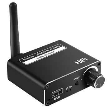 Bluetooth Audio 5.0 Transmițător Receptor AptX HD LL Latență Scăzută CSR8675 Wireless Adaptor RCA SPDIF 3.5 mm Aux Jack pentru TV, PC, Masina