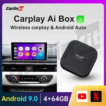 Carlinkit Carplay Dongle Wireless Android Auto Ai Cutie Se Potrivesc Vw Volvo Benz, Audi, Opel, Chevrolet, Citroen, Honda, Porsche Pioneer Mazda