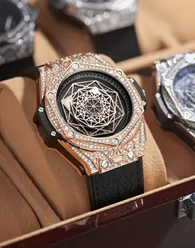 Ceas pentru Barbati de Moda Impermeabil Ceasuri de Brand de Top din Oțel Inoxidabil Cuarț de Lux Încheietura Ceasuri Sport din Piele Relogio Masculino