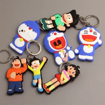 COSANER Doraemon Stil Anime breloc din PVC Figura Breloc Breloc breloc chei Cadouri Unisex NOU