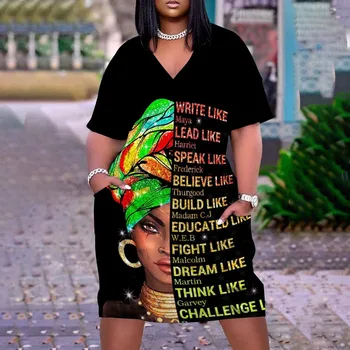 Fete Sexy Rochie de Vara cu Maneci Scurte Petrecere de Seara Rochii de Moda pentru Femei Elegante Rochie Midi Neagra Africa Femeile Plaja Sundress