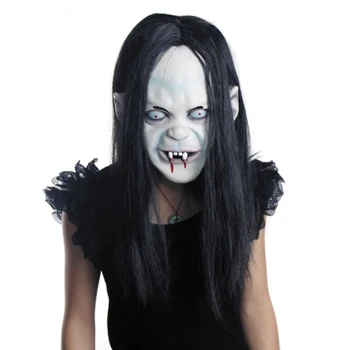 Horror Halloween Masca Horror Vrajitoare Zombie Sadako Măști Kamado Nezuko Masca Latex, Măști Masca Masquerade Party Măști Pentru Halloween