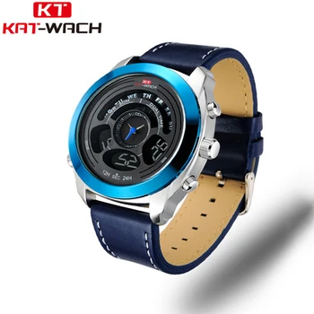 KAT-CEAS Sport Ceasuri Impermeabil Ceas pentru Barbati Armată Militar Ceas Digital cu LED-uri Ceasuri Luminos Relogio Masculino