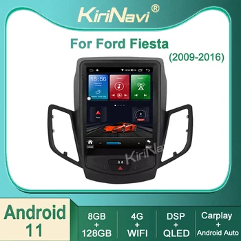 Kirinavi Pentru Ford Fiesta 2009-2016 Android 11 Radio Auto DVD Multimedia Player Video Autoradio Stereo Auto Navigație GPS, 4G DSP