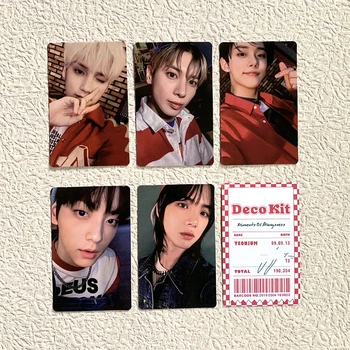 KPOP YeonJun TaeHyun BeomGyu DECO KIT Selfie Carte de Hârtie față-verso LOMO Carduri Soobin Hyuning Kai Photocard Fanii de Colectare A26