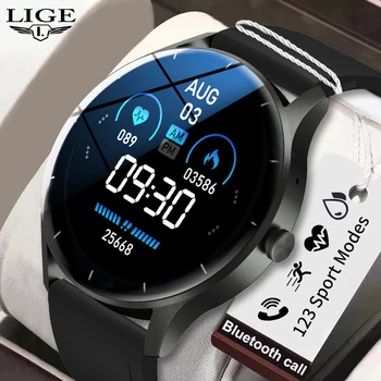 LIGE 2022 Ceas Inteligent Bărbați FitnessTracker Monitor de Ritm Cardiac Prognoza Meteo Sport Apel Doamnelor Smartwatch Oameni Pentru Android
