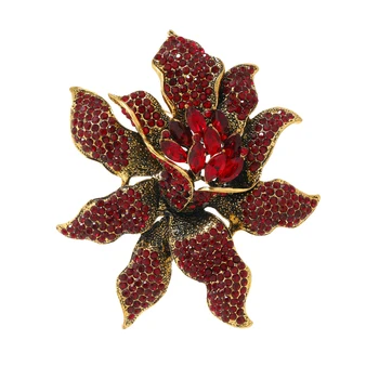 Morkopela Mare Floare De Cristal Broșe Pentru Femei Stras Broșă Pin Moda Jewerly Accesorii De Îmbrăcăminte, Decorațiuni Cadouri