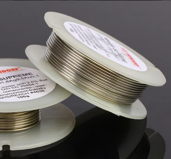 Mundorf Mcap 9.5%Ag 0.1%UA aur și argint Lipire Germania Lipire Sârmă pentru DIY Audio de componente Electronice de sudare