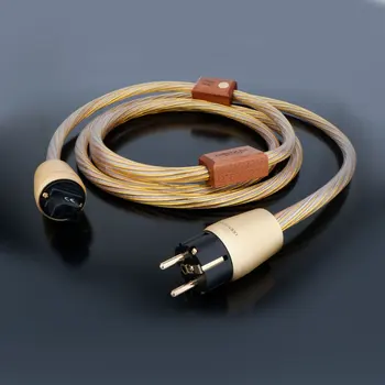 Nordost ODIN Aur de Referință UE/SUA/AU Versiune Cablu de Alimentare Cablu cu C13/IEC C19 Priza de Putere Audio HIFI Cablu de Alimentare
