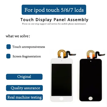 Original pentru iPod Touch 5 6 7 Display LCD Touch Ecran Digitizor de Asamblare pentru iPod Touch 5 Gen Gener gratuit, instrumentul de reparare