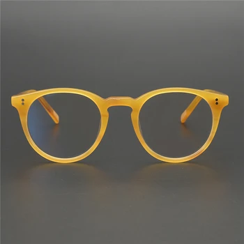 OV5183 Rama de Ochelari Femei Bărbați Calitate de Top Rotund Vintage Ochelari de vedere Optic Oculos Calculator Ochelari de Miopie Ochelari baza de Prescriptie medicala