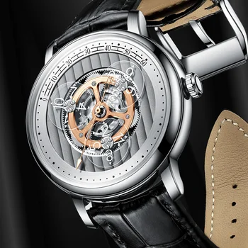 PINDU DESIGN Mens Ceasuri de Top de Brand de Lux Ceas Automată de Oameni de Afaceri de Moda Ceas Modificat Miyota 8215 Mișcare Montre Homme