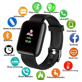 Sport Ceas Inteligent Bărbați Tensiunii Arteriale rezistent la apa Ip67 Smartwatch Femei Monitor de Ritm Cardiac Fitness Tracker Ceas Pentru Android IOS