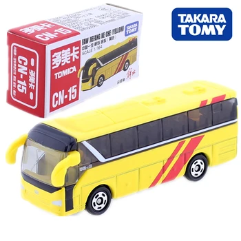 TAKARA TOMY TOMICA Nc-15 Chinez FAW JIEFANG KE CHE Model de Autobuz Kit 1/164 turnat sub presiune Pop Jucarii pentru Copii Magic Amuzant in Miniatura Copii Fleac