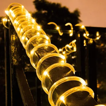 Terasa Lumini Decor de Crăciun Lumini de Basm Lampa Led de Anul Nou Ghirlanda Zână Șir de Lumină cu Telecomanda pentru Interior Acasă