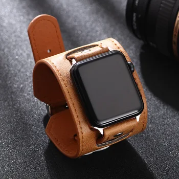 Vintage Curea din Piele Pentru Apple Watch Band 40mm 44mm 38mm 42mm 45mm 41mm Smartwatch-Bratara iWatch 8 7 6 5 4 3 SE Ultra 49mm