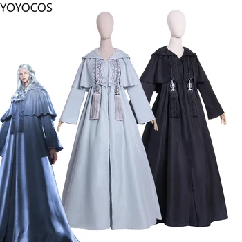 YOYOCOS FF14 Venat Cosplay Costum Final Fantasy XIV Om Vechi Halat de Broderie Costume Halat Joc de Halloween Cosplay Haine
